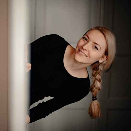 200 PCS Elastic Hair Tie, 4MM Black Hair Ties for Thick and Curly Hair Ponytail Holders Hair Elastic Band for Women or Men(4mm Black)