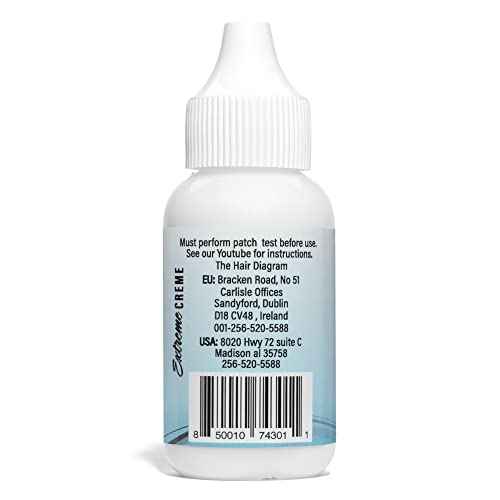 The Hair Diagram - Bold Hold Extreme Creme Reloaded - Strong Hold Glue for Lace Front Wigs and Hair Systems - Invisible Bonding - Non Toxic - No Odor or Latex - Humidity & Water Resistant- 1.3oz