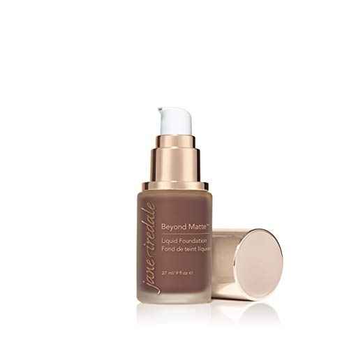 jane iredale Beyond Matte 3-in-1 Liquid Foundation Lightweight, Buildable Coverage with a Semi Matte Finish Vegan, Clean & Cruelty-Free Makeup