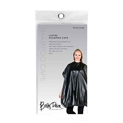 Betty Dain Lustre Shampoo Cape, Waterproof, Stain Resistant Vinyl
