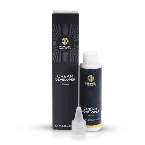 Parallel Products - 3% 10 Volume Tint Developer - 25mL - Oxidant for Coloring - Mix with Luxe Spot Color Cream Dye/Kit