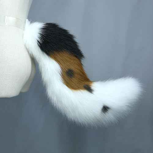 Dog Ears Headband Animal Ears Headband Puppy Ears with Tail for Cosplay Party Headdress Costume Accessories