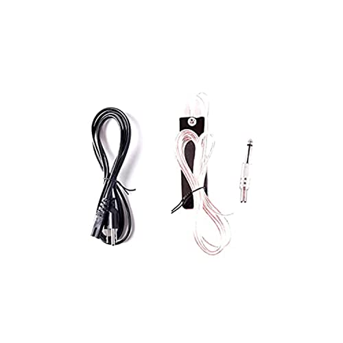 One Tattoo World Transparent Tattoo Power Supply - Precision Control, Innovative Design, Adjustable Voltage with different lights, Dual Machine Compatibility, and Safety Features, OTW-PDCT-1