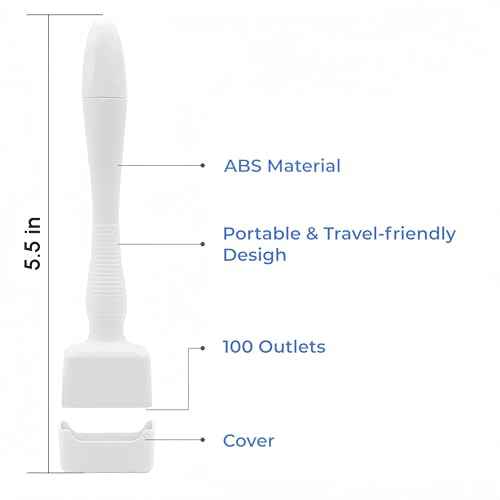 Dermastamp for Hair & Beard Micro-exfoliating Tool for Women and Men