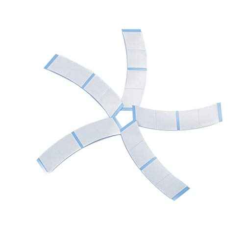 Ultra Hold Mini Tabs Tape Walker Tape 72 Tabs Minis Adhesive Walker Tape Double-Sided Tape Strips for Lace Wigs & Toupees (WKR-UHT-M)