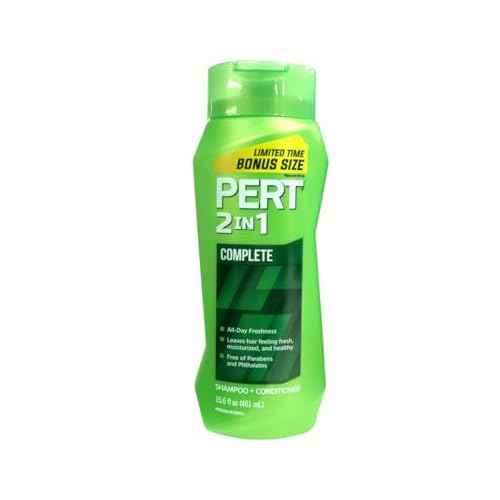 Pert Plus 2-in-1 Shampoo Plus Conditioner, Normal Hair 13.50 oz (Pack of 3)