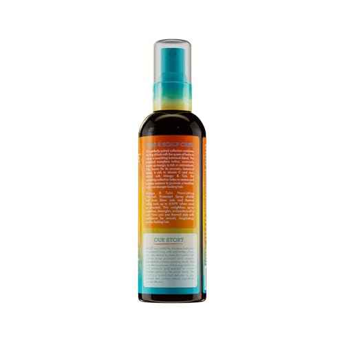 Mielle Organics Nourishing Thermal Heat Protectant Spray - Heat Protection Spray for Hair to Detangle, Nourish & Protect - Shields Hair from Blow Outs & Styling Tools (6 Fl Oz)