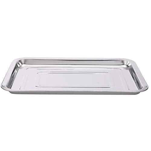 New Star Tattoo 3 Pack Stainless Steel Tattoo Trays 13 1/2" x 10" Dental Body Piercing Instrument Tool Flat