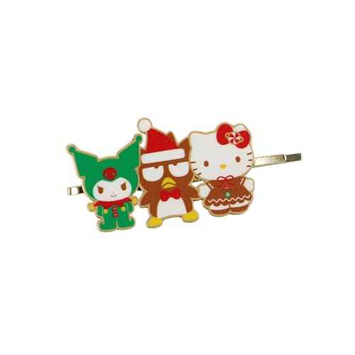 Hello Kitty & Friends Christmas 6-Piece Hair Clip Set