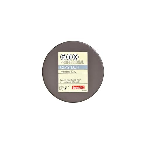 Bench Fix Hair Styling Products (Gray -Clay Doh (pack of 1))