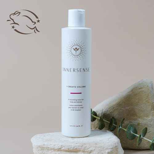 INNERSENSE Organic Beauty - Natural I Create Volume Hair Volumizing Lotion | Non-Toxic, Cruelty-Free, Clean Haircare (Full Size, 10 fl oz | 295 ml)
