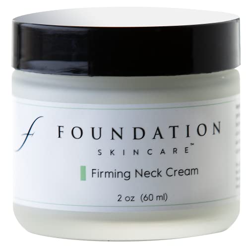 Foundation Skincare Firming Neck Cream - Firms, Strengthens, & Hydrates Crepey Skin for a More Youthful-Looking Neck & D?colletage - with Peptides & Natural Moisturizing Agents - 2 Oz