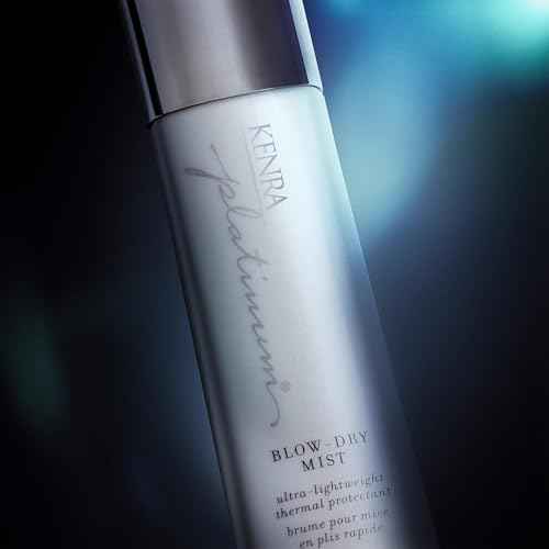 Platinum Blow-Dry Mist | Ultra-Lightweight Thermal Protectant | Detangles, Smooths, & Softens | Eliminates Frizz & Resists Humidity | Fine To Medium Hair