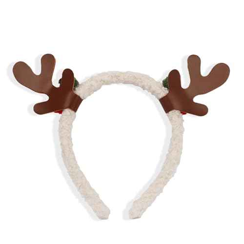 Christmas Headband Elk Antlers Christmas Accessories Holiday Headbands for Women Christmas Costume Accessory