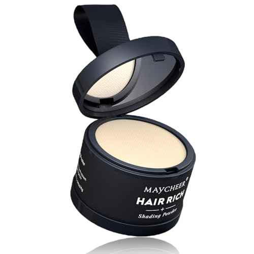 Alluria Waterproof Hairline Powder - Hair Rich Shading Powder for Women, Maycheer Hair Shadow, 30 Colors Magic Root Cover Up (Beige 22)