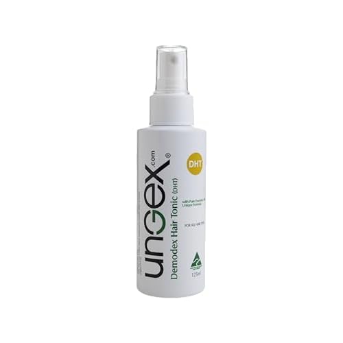 Ungex Demodex Hair Tonic | Herbal Leave-In Spray for Scalp & Hair Care | Natural Formula | DHT