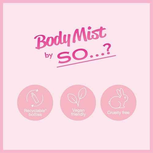 So¡¦? Cotton Candy Body Mist for Women - 3.5 oz Body Mist - Pack of 3