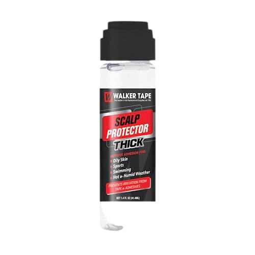 Scalp Care Protector - Easy to Apply Clear Liquid Kit - Waterproof for Longer Sport Use - Works with Adhesive Tape or Glue for Lace Wig or - 1.4 oz
