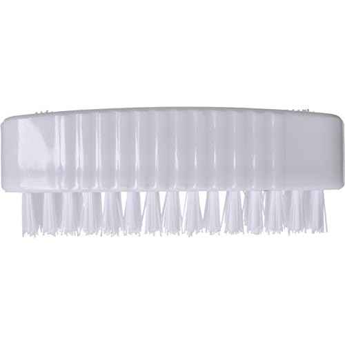 SPARTA 3623900 Plastic Hand Brush, Nail Brush With Polypropylene Bristles For Kitchens, Homes, Restaurants, 3.5 Inches, White, Dual Sided