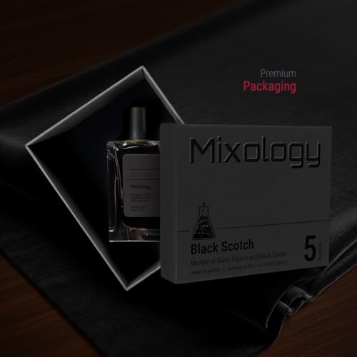 Black Scotch Eau de Parfum ? Mixture Black Afgano + Blk Opium, Unisex Perfume 3.4 Fl Oz (100ml)