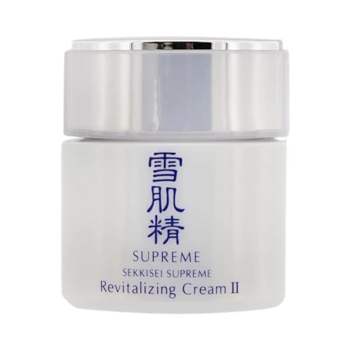 SEKKISEI Supreme Revitalizing Cream II N, Rich Facial Night Moisturizer, 1.3 Ounce