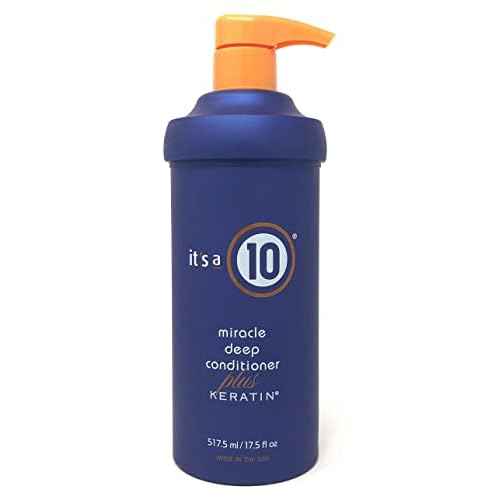 It's A 10 Miracle Deep Conditioner Plus Keratin for Unisex, 17.5 Ounce