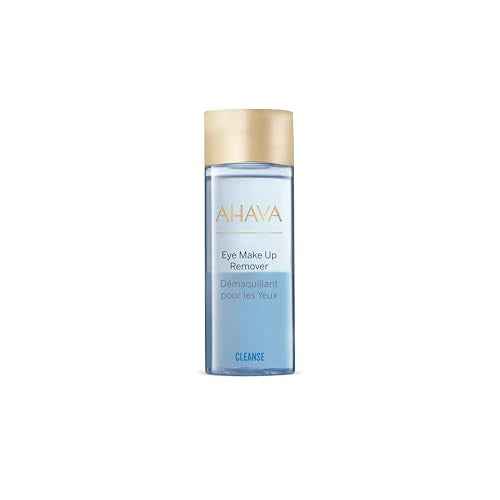 AHAVA Time To Clear Eye Make-up Remover - Bi-phased makeup remover, lifts away waterproof eye makeup, not leaves sticky residue, leaves the eye area tender & smooth, with exclusive Osmoter, 4.2 Fl.Oz