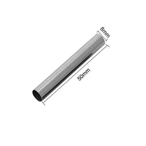 VideoPUP 10pcs Stainless Steel Back Stem Tube Grip Tip for Needle Supply Tattoo Machine