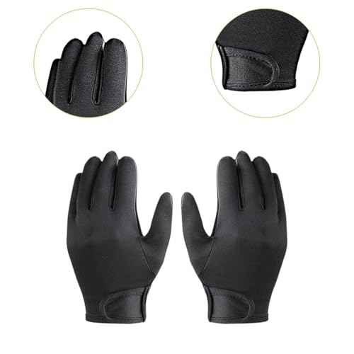 Pistro Set of 2 Heat Resistant Hairdressing Gloves for Curling & Straightening, Five Finger Design, Protective Finger Covers for Salon Styling