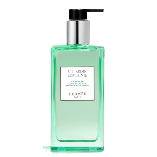 Hermes Un Jardin Sur Le Nil Hair and Body Shower Gel Refillable 6.5 Ounce