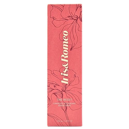 Iris & Romeo The Reset 3-in-1 Face Mist ? Hydrating Serum Spray with Hyaluronic Acid & Niacinamide, 3.39 oz