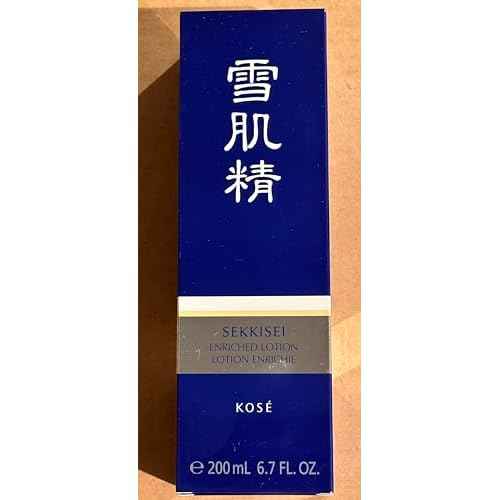 SEKKISEI Lotion Enriched, Liquid Hydrating Facial Moisturizer, 6.7 Ounce