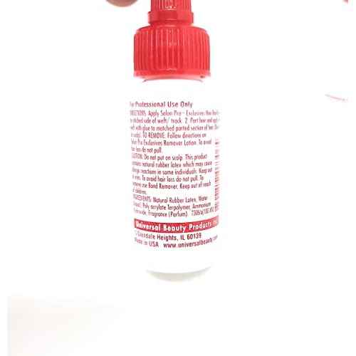 Salon Pro White Hair Bonding Glue [Super Bond] 1 Oz,Pack of 3