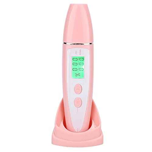 Digital Skin Detector Pen Skin Skin Tester Analyzer Water Oil Tester Analysis Machine with LCD Display Skin Care Portable Digital Skin Detector Pen for Home Beauty
