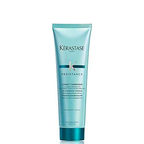 Kerastase Resistance Heat Protection Serum For All Hair Types - Reduces Breakage and Damage from Blow Dry and Heat Styling, 5.07 Fl Oz