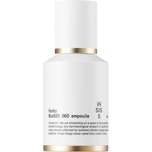 Huxley BioSIS 360 Ampoule 30 mL ? 2025 Glowpick #1 Anti-Aging Essence/Serum | Collagen Complex & Firming Gel-Serum for Fine Lines & Elasticity