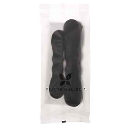 Beaute Galleria Magic 4 Pieces Black Foam Sponge Twist Shapers, Hair Bun Maker, Hair Donuts for Ballet Buns (2 Small, Large)
