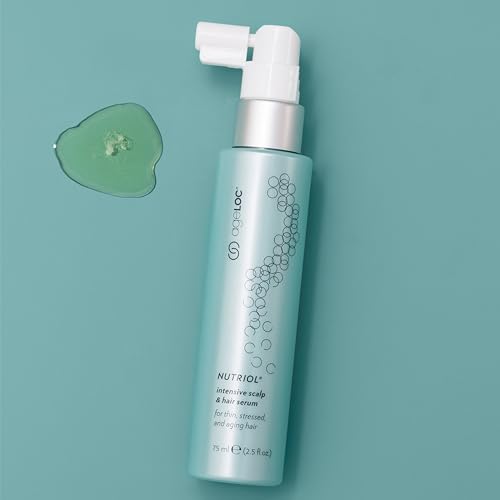 Nu Skin ageLOC Nutriol Scalp & Hair Serum | Nourishing Formula for Fuller, Thicker, and Healthier Hair | Antioxidant | Non-Greasy Serum | Scalp Care, Daily Hair Serum | 75ml
