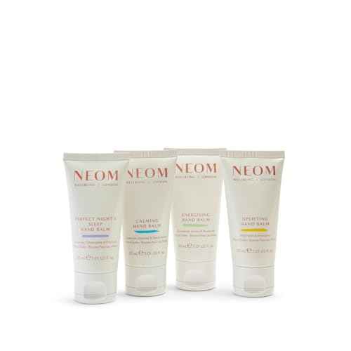 Neom- Moments of Wellbeing in the Palm Of Your Hand Gift Set | 4x30ml Luxury Hand Creams | Mother's Day | Gift | Essential Oil¡¦