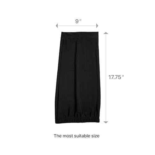 RED by Kiss Dreadlock Tube, Premium Silky Spandex, Lightweight & Stretchable, Extra-Wide for Comprehensive Coverage, Hair Protection for Active Lifestyle, Avoid Breakage