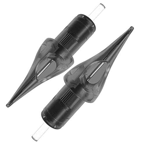 DIRK Tattoo Cartridges ? 20Pcs #Round Liner for Fine Detailing, Reliable (1207RL)
