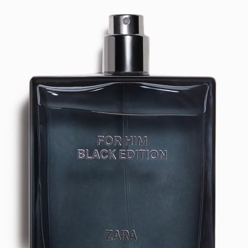 Zara For Him Black Edition Cologne for Men EDT Eau De Toilette 100 ML (3.4 FL OZ)