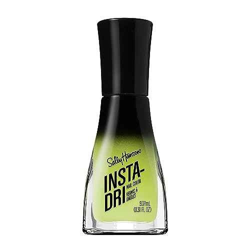 Sally Hansen Insta-Dri Halloween Nail Polish | Quick Dry, Long Lasting, Streak-Free Shine | Opaque, Glossy | 729 Eerie-sistible | Bright Green Nail Color