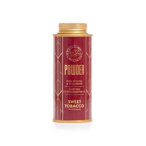 18.21 Man Made Premium Hair Styling Products for Men: Gel and Powder Dry Shampoo - Add Volume and Texture with Flexible Hold and Bold Sweet Tobacco Scent