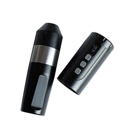 BRONC V2 Tattoo Machine Rotary Pen Style Supply Coreless Motor 2,000mAh Battery Power (Grey)