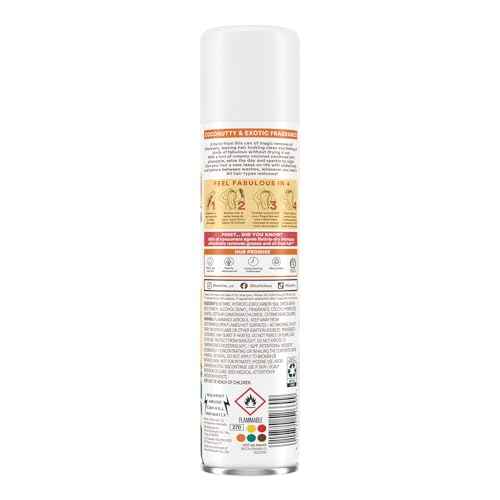 Batiste Tropical Dry Shampoo, Waterless Shampoo, 3.81oz 3 pack