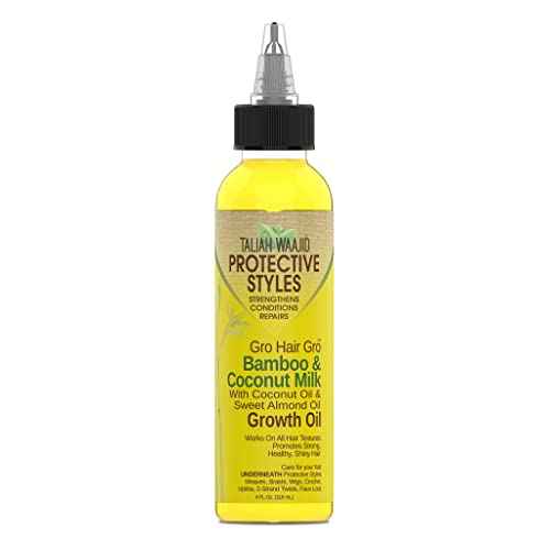 Taliah Waajid Hair Gro Bamboo and Coconut Milk Growth Oil, 4 Oz