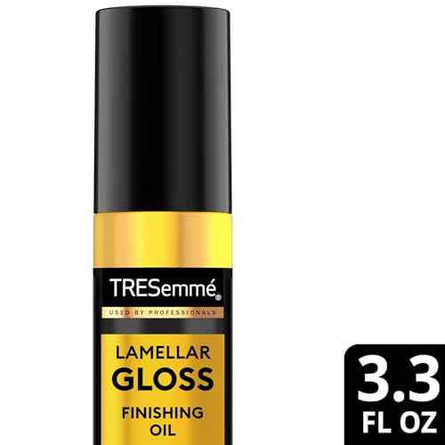 TRESemm? Finishing Hair Oil, Lamellar Gloss 3-Pack ? Hair Smoothing Products for Glossy Hair, Sleek Looks & Frizz Control, 3.3 Oz Ea