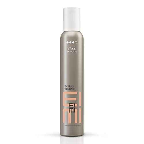 Wella Professionals EIMI Extra Volume | Strong Hold Volumizing Hair Styling Mousse | Adds Volume & Body | Heat Protectant | 10.1 Oz