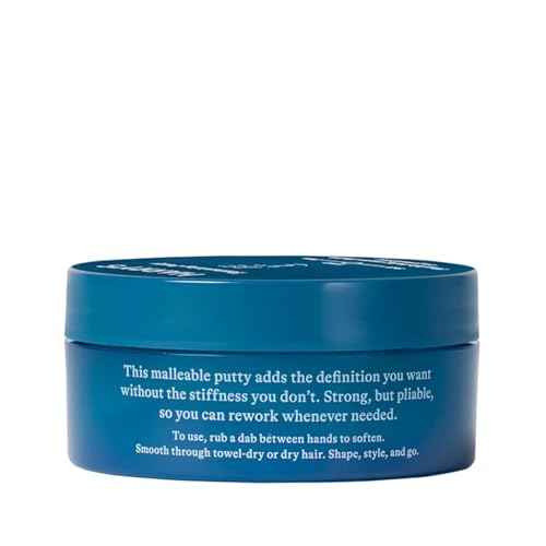 Men's Hair Texturizing Putty, Medium Hold with Matte Finish, 2.5 oz